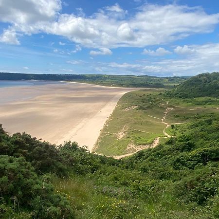 44 Gower Holiday Village Ty Gwyr Cosy 2 Bedroom Chalet Swansea Exteriör bild