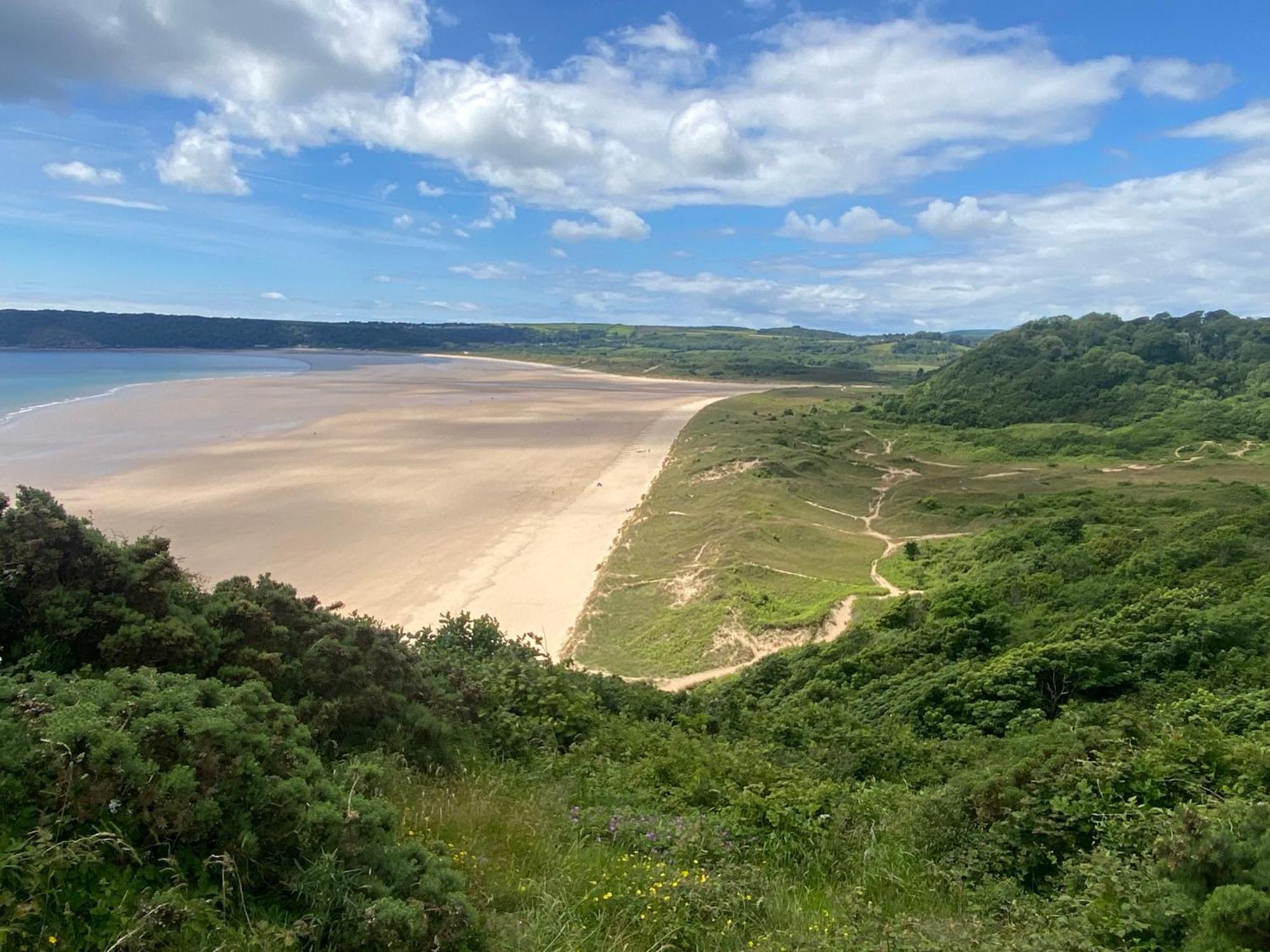 44 Gower Holiday Village Ty Gwyr Cosy 2 Bedroom Chalet Swansea Exteriör bild